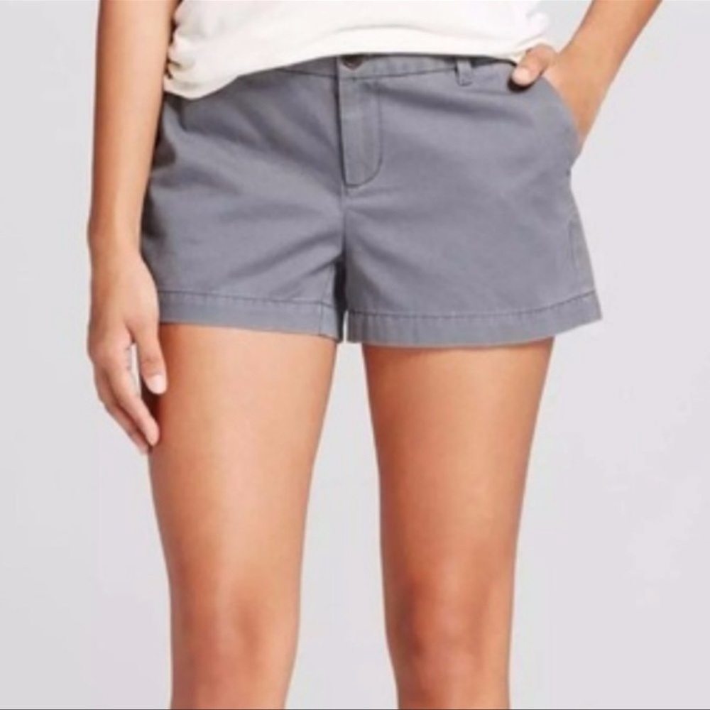 Merona Light Blue chino shorts size 10